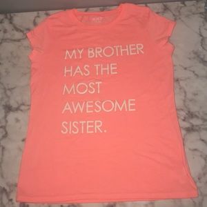 Light coral pink adolescences shirt